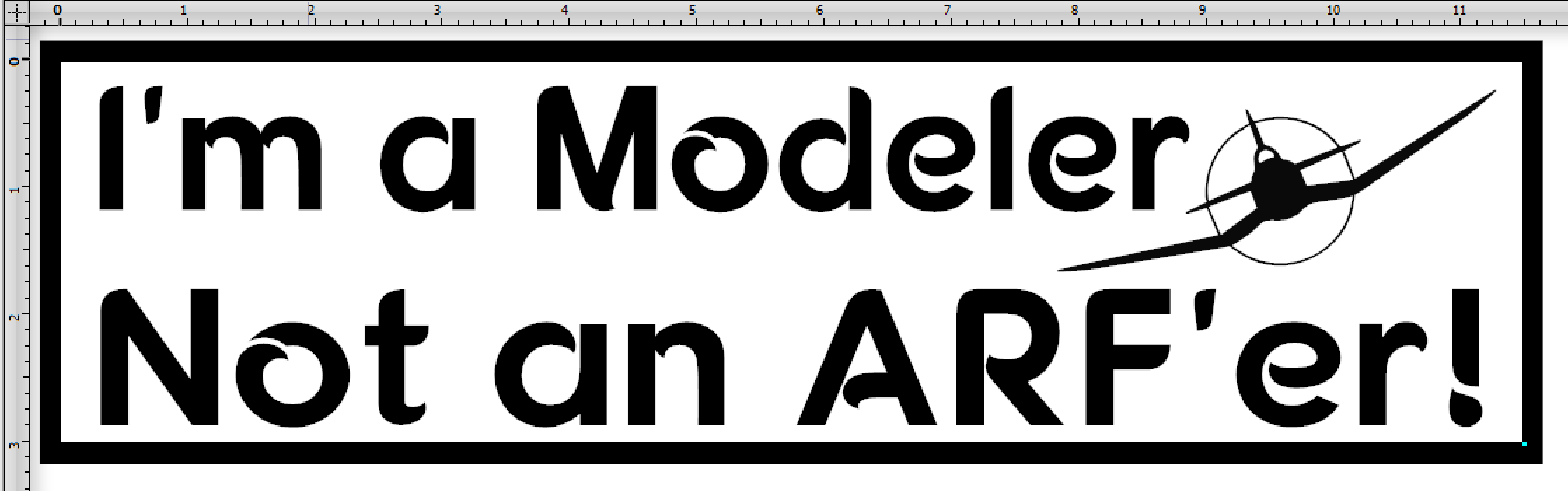 (image for) I'm a modeler not an arfer